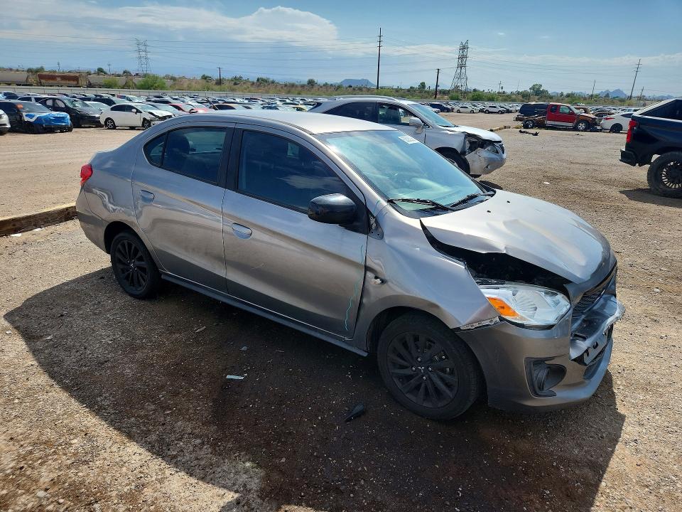 63590036 :رقم المزاد ، ML32F4FJ6LHF02344 vin ، 2020 Mitsubishi Mirage مزاد بيع