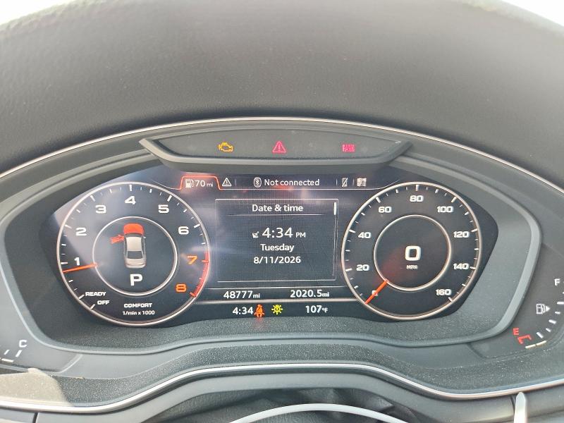 Продаж на аукціоні авто 2018 Audi A4, vin: WAUENAF44JA109884, номер лоту: 64605546