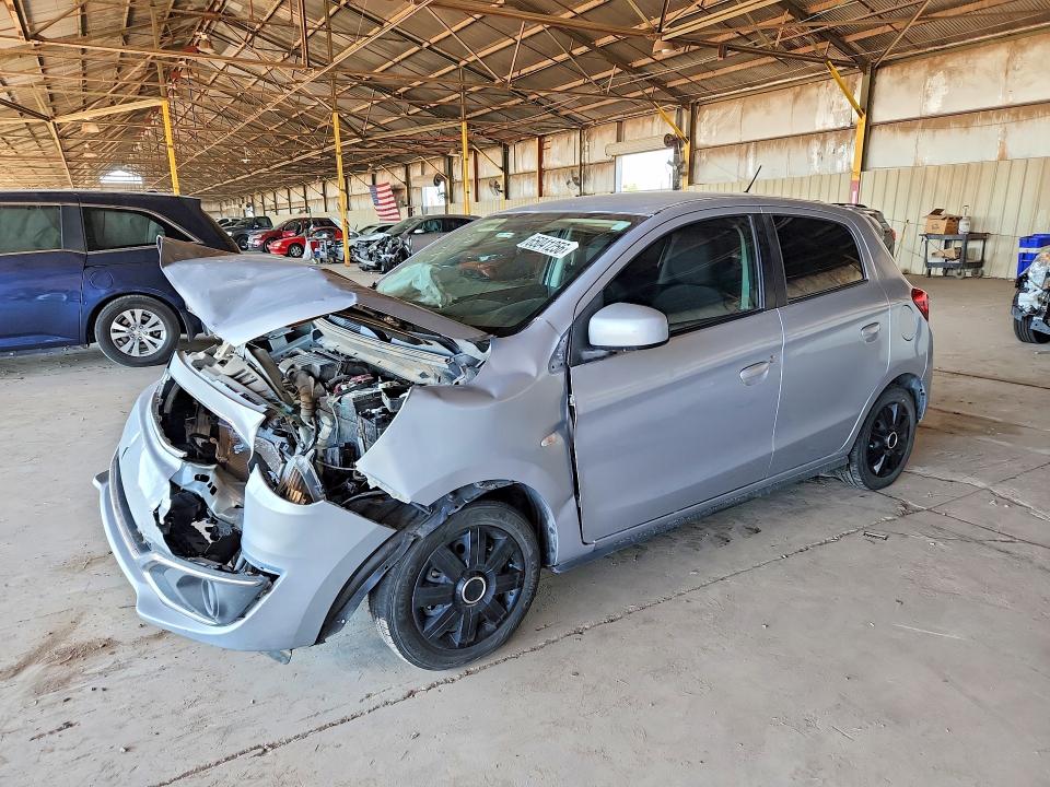 2019 Mitsubishi Mirage მანქანა იყიდება აუქციონზე, vin: ML32A3HJ1KH010595, აუქციონის ნომერი: 65041256