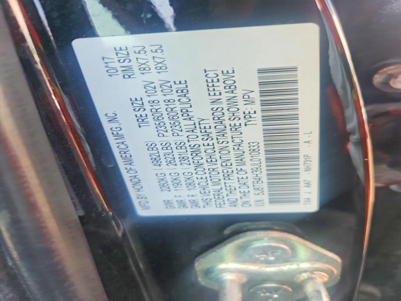 Aukcja sprzedaży 2018 Acura Rdx, vin: 5J8TB4H39JL010833, numer aukcji: 64463096