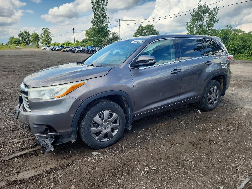 Продаж на аукціоні авто 2014 Toyota Highlander, vin: 5TDZKRFH9ES021548, номер лоту: 65470786