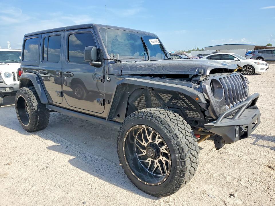 64476946 :رقم المزاد ، 1C4HJXDM0MW728281 vin ، 2021 Jeep Wrangler Unlimited مزاد بيع