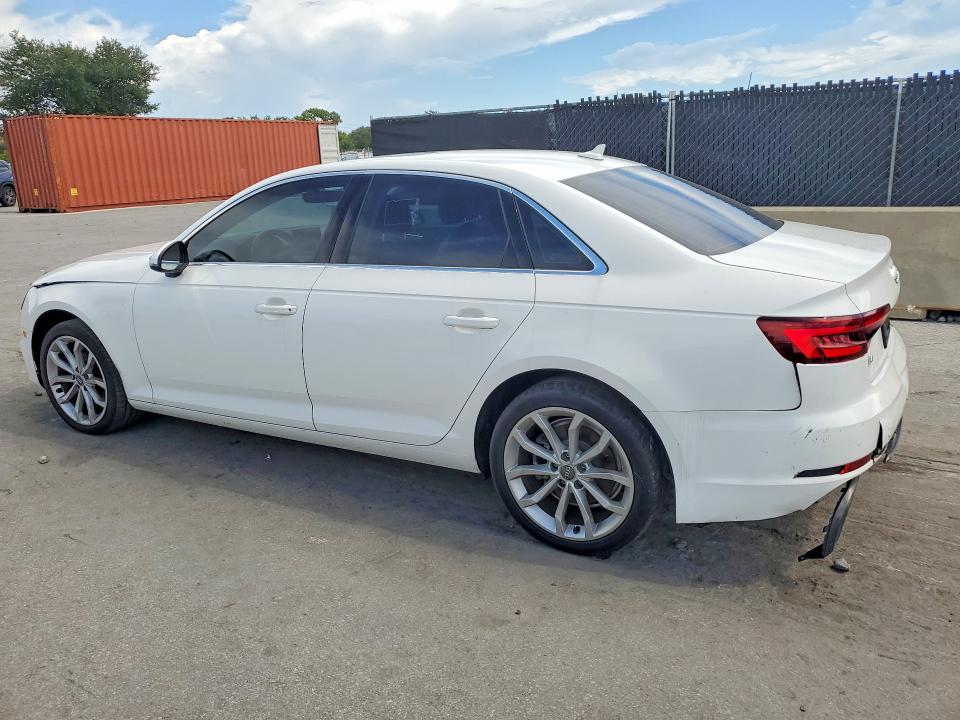 Продаж на аукціоні авто 2019 Audi A4, vin: WAUGMAF46KN002129, номер лоту: 65662896