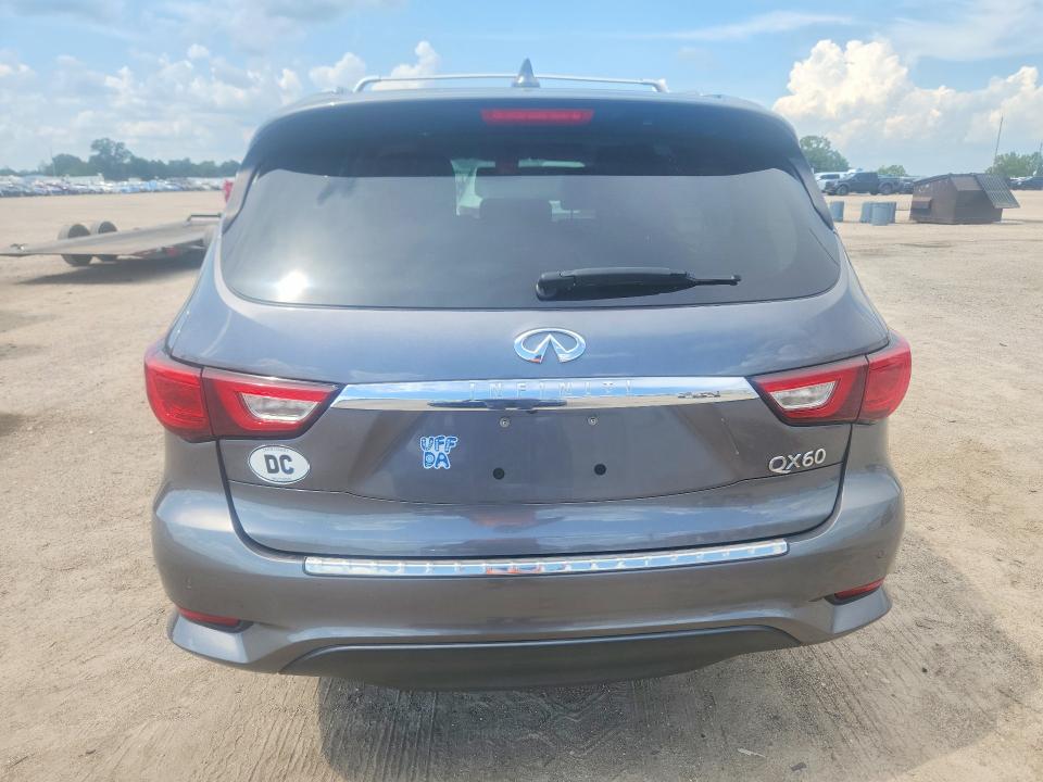 64982186 :رقم المزاد ، 5N1DL0MNXHC506004 vin ، 2017 Infiniti Qx60 مزاد بيع