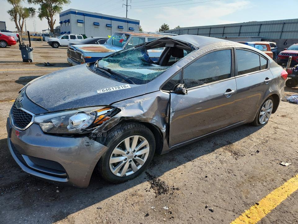 Auction sale of the 2016 Kia Forte, vin: KNAFX4A69G5592279, lot number: 64617816