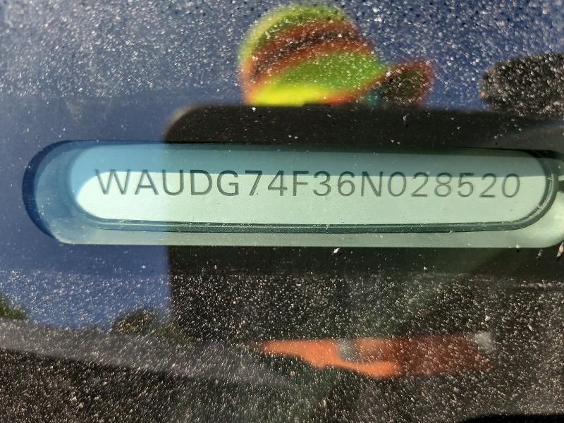 66289596 :رقم المزاد ، WAUDG74F36N028520 vin ، 2006 Audi A6 مزاد بيع