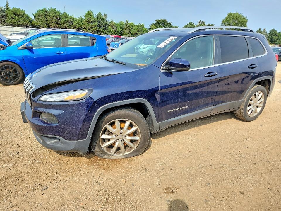 64781876 :رقم المزاد ، 1C4PJMDS9GW251959 vin ، 2016 Jeep Cherokee مزاد بيع