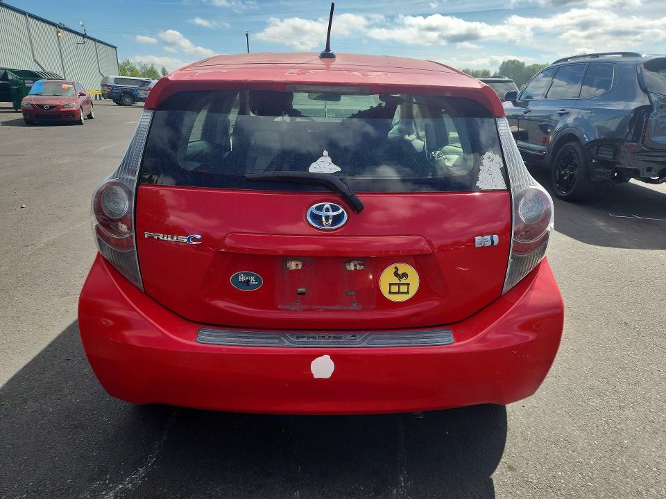Aukcja sprzedaży 2012 Toyota Prius C, vin: JTDKDTB31C1017832, numer aukcji: 66452186