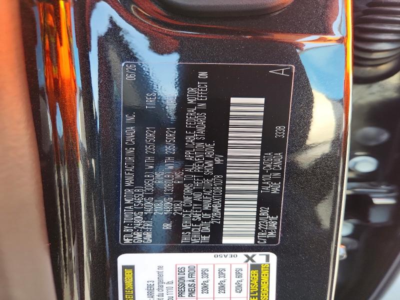 66078786 :رقم المزاد ، 2T2BAMBAXTC081078 vin ، 2026 Lexus Rx 350 مزاد بيع