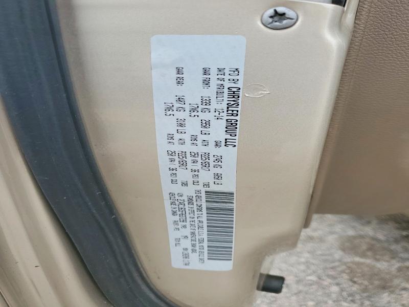 Aukcja sprzedaży 2015 Chrysler Town & Country, vin: 2C4RC1BG5FR637298, numer aukcji: 63772336