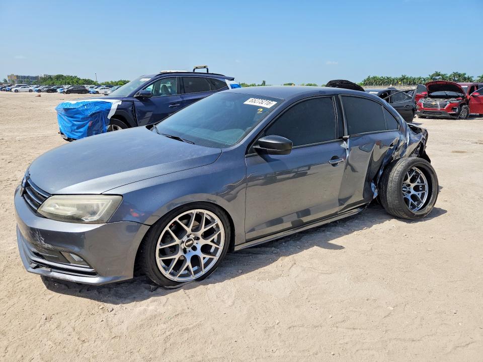 65275216 :رقم المزاد ، 3VWD17AJ0GM258697 vin ، 2016 Volkswagen Jetta مزاد بيع