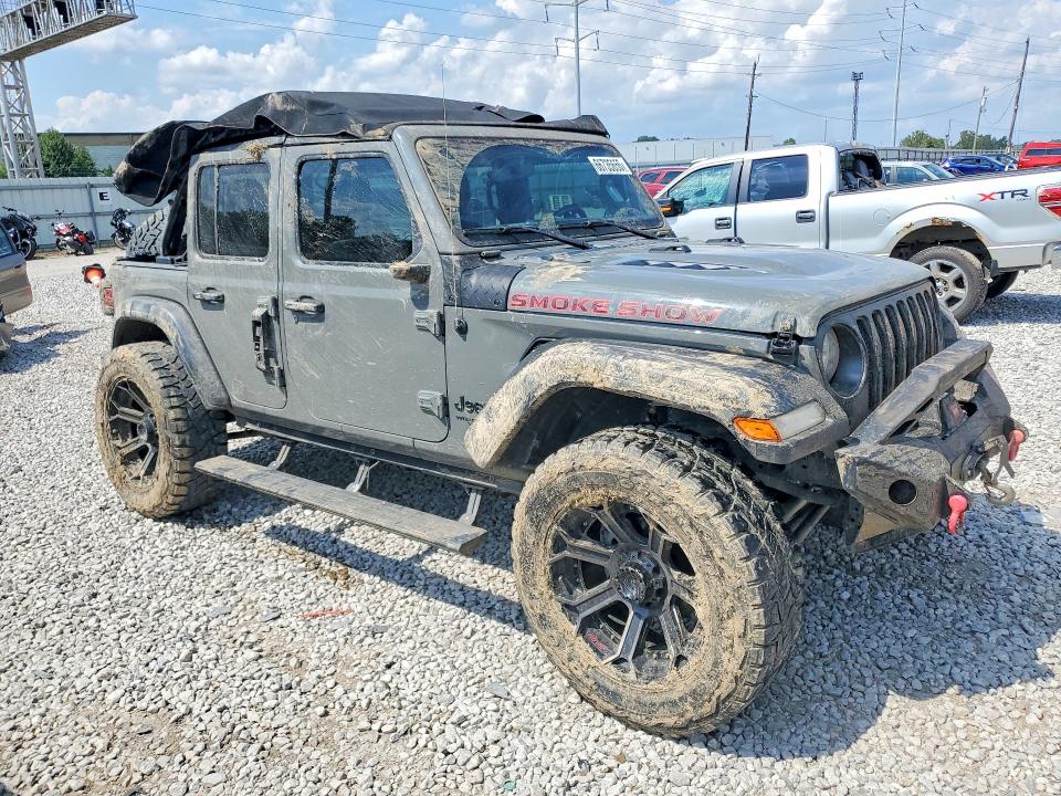 2021 Jeep Wrangler Unlimited მანქანა იყიდება აუქციონზე, vin: 1C4HJXDG5MW834493, აუქციონის ნომერი: 66735656
