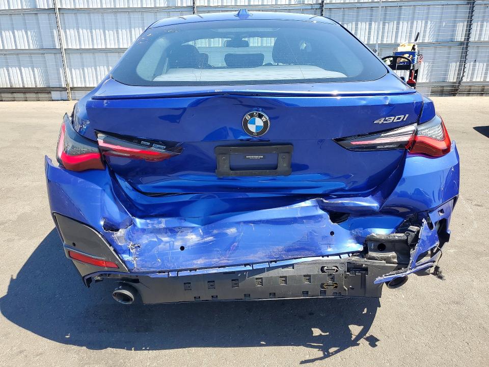 Aukcja sprzedaży 2022 Bmw 430i, vin: WBA63AV03NFM01690, numer aukcji: 63863186