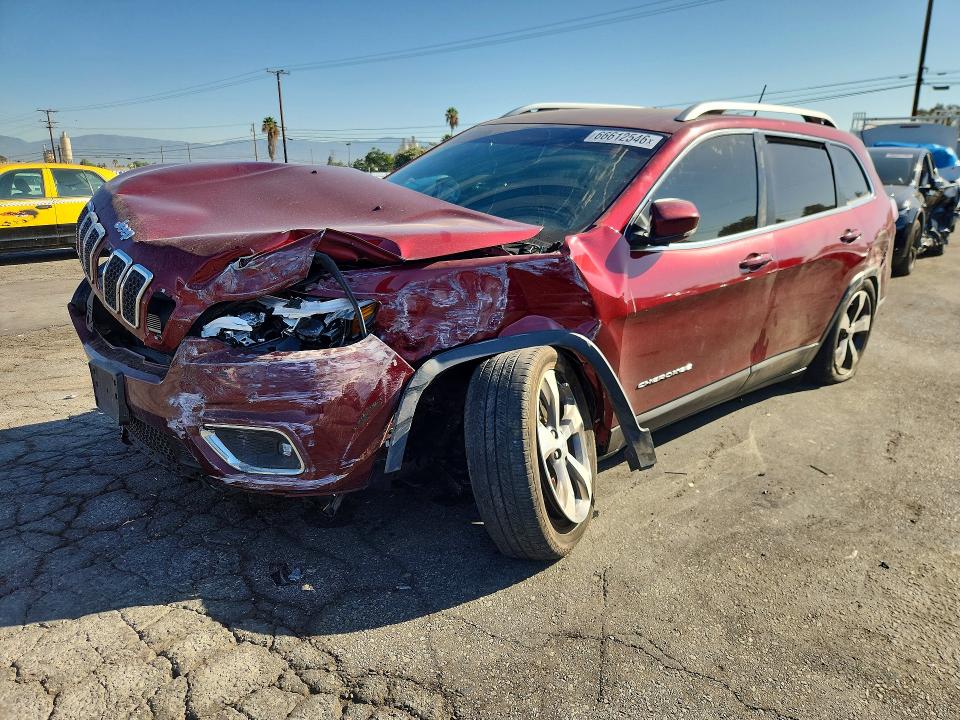 Auction sale of the 2019 Jeep Cherokee, vin: 1C4PJLDX0KD143661, lot number: 66612546