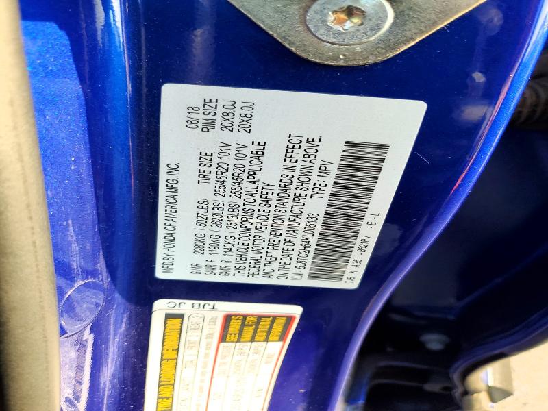 Продаж на аукціоні авто 2019 Acura Rdx, vin: 5J8TC2H64KL005133, номер лоту: 64254696