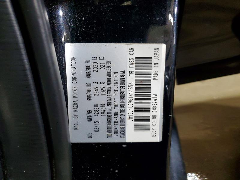 2016 Mazda 6 მანქანა იყიდება აუქციონზე, vin: JM1GJ1U59G1414356, აუქციონის ნომერი: 64932056