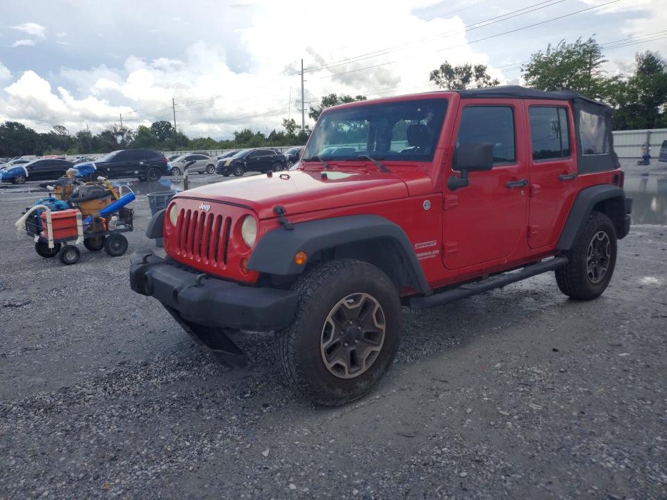 64450056 :رقم المزاد ، 1C4BJWDG4CL261389 vin ، 2012 Jeep Wrangler Unlimited مزاد بيع