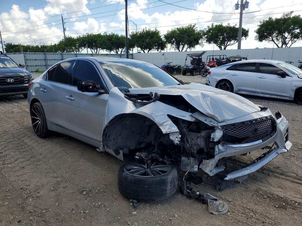 Продажа на аукционе авто 2014 Infiniti Q50, vin: JN1BV7AR1EM701603, номер лота: 64071486