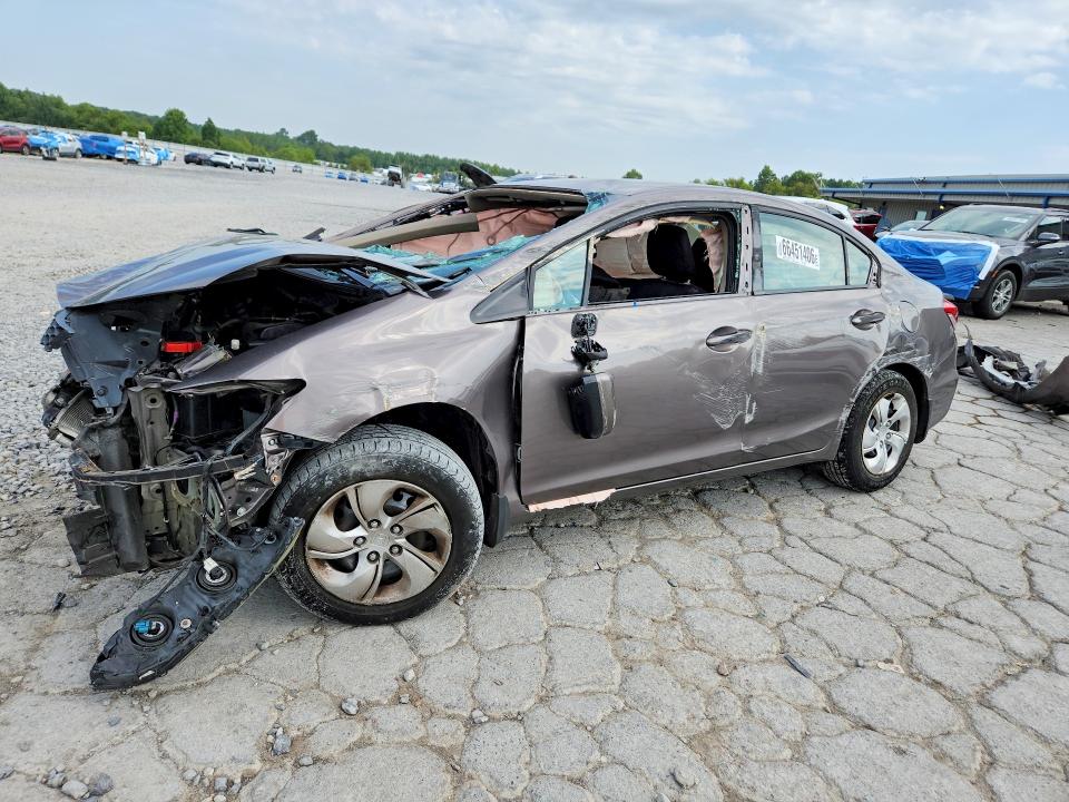 66451406 :رقم المزاد ، 19XFB2F57FE257031 vin ، 2015 Honda Civic مزاد بيع