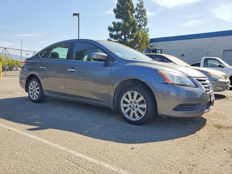 64540586 :رقم المزاد ، 3N1AB7AP1FY372242 vin ، 2015 Nissan Sentra مزاد بيع