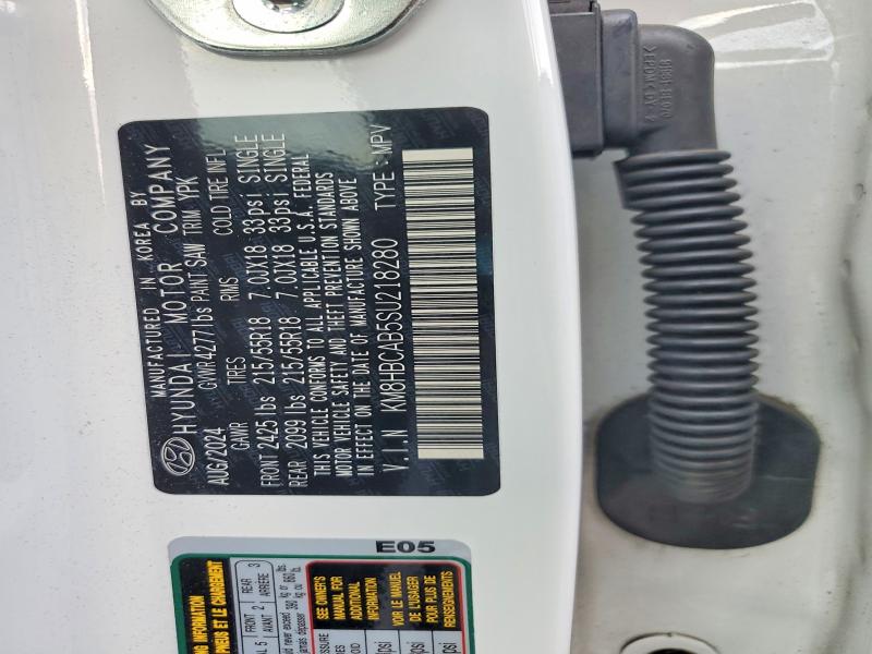 2025 Hyundai Kona მანქანა იყიდება აუქციონზე, vin: KM8HBCAB5SU218280, აუქციონის ნომერი: 63029656