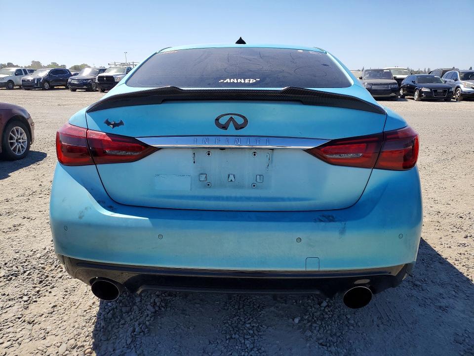 2018 Infiniti Q50 მანქანა იყიდება აუქციონზე, vin: JN1EV7AP2JM362789, აუქციონის ნომერი: 64140446