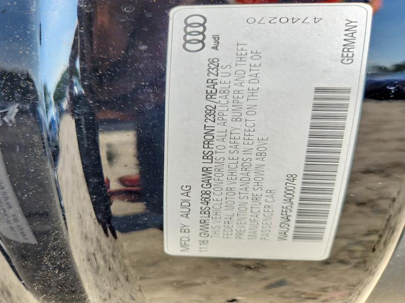 Продаж на аукціоні авто 2018 Audi A5, vin: WAUSNAF55JA000748, номер лоту: 65476646
