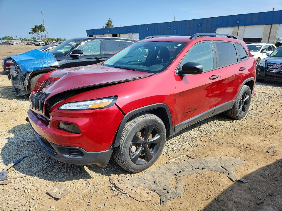 66001226 :رقم المزاد ، 1C4PJMAB4HW654298 vin ، 2017 Jeep Cherokee مزاد بيع