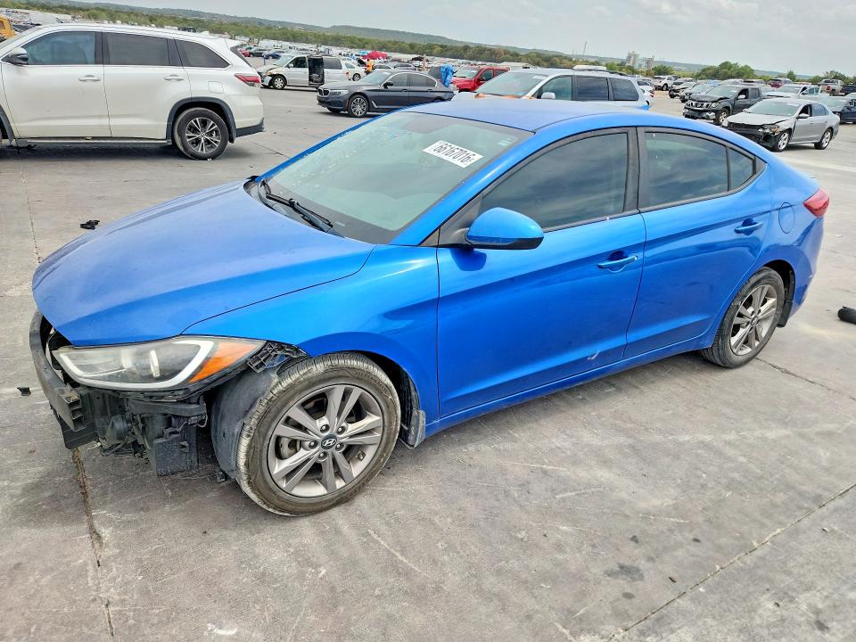 Продажа на аукционе авто 2018 Hyundai Elantra, vin: KMHD84LF6JU612436, номер лота: 66167016