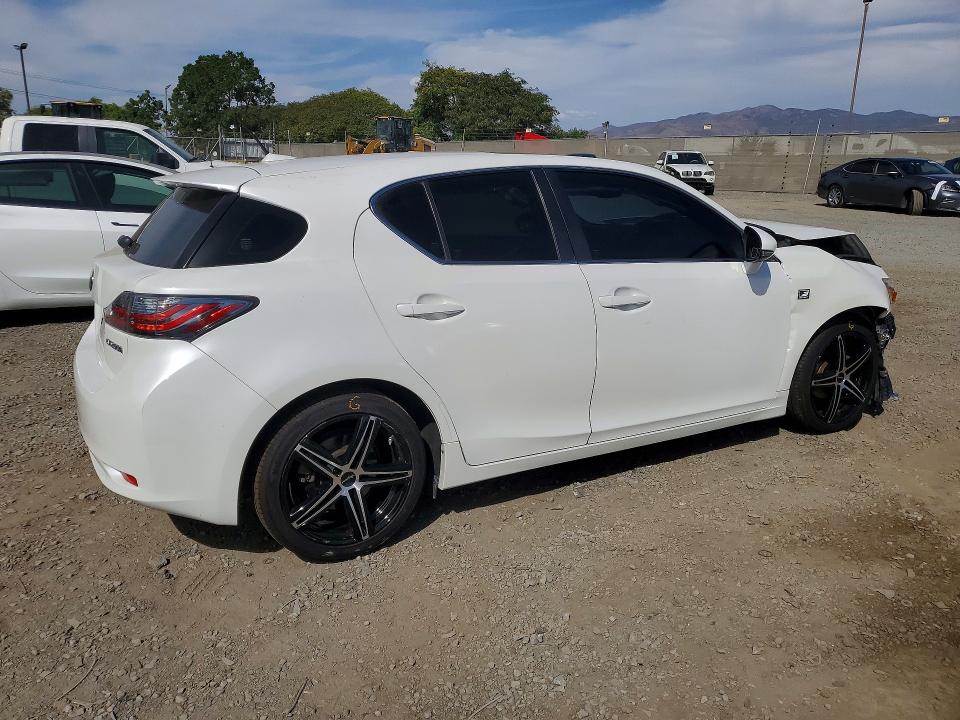 66650806 :رقم المزاد ، JTHKD5BH6C2106554 vin ، 2012 Lexus Ct مزاد بيع