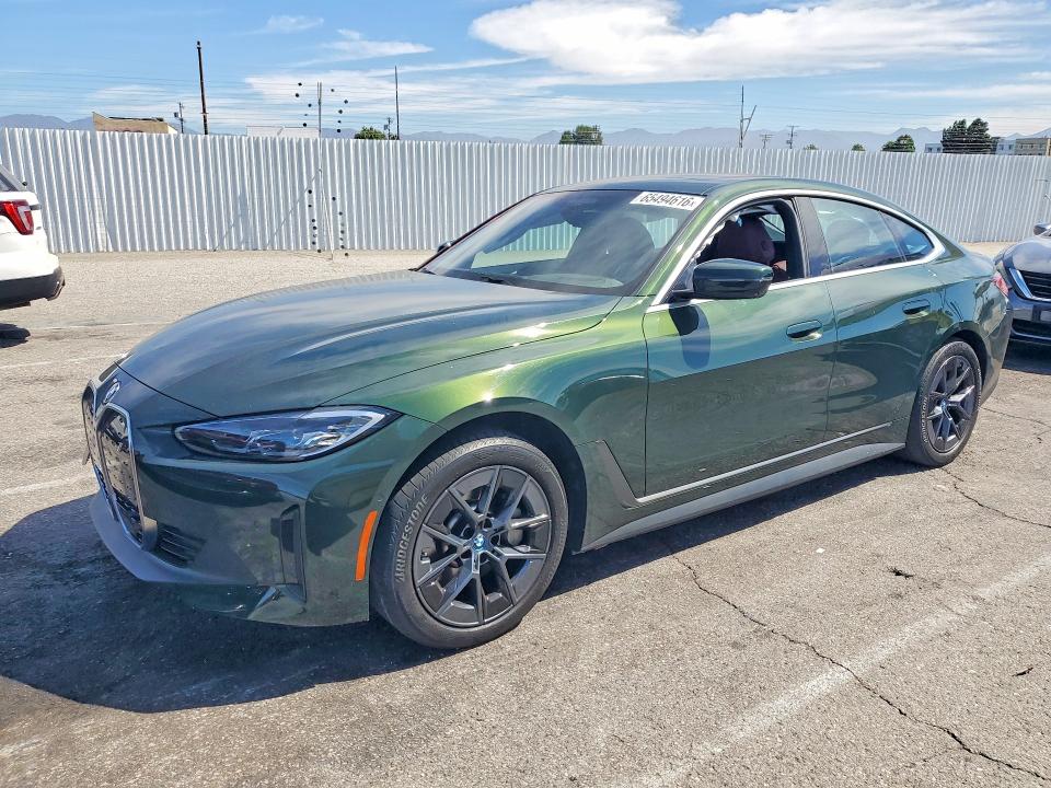 65494616 :رقم المزاد ، WBY73AW08RFS90869 vin ، 2024 Bmw I4 مزاد بيع