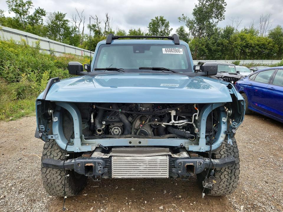 2022 Ford Bronco მანქანა იყიდება აუქციონზე, vin: 1FMDE5CH5NLB55436, აუქციონის ნომერი: 65083906