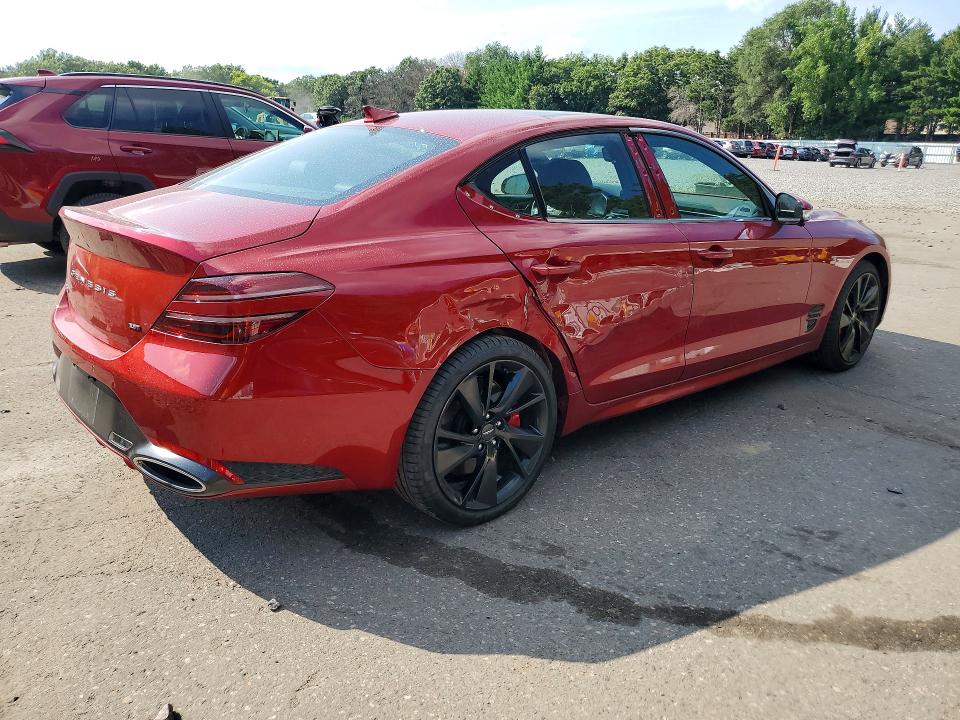 64967366 :رقم المزاد ، KMTG54TE6NU100040 vin ، 2022 Genesis G70 مزاد بيع