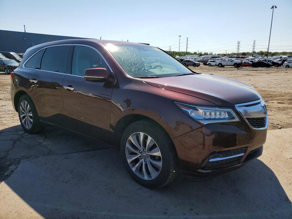 Продаж на аукціоні авто 2014 Acura Mdx, vin: 5FRYD4H46EB033002, номер лоту: 63674846