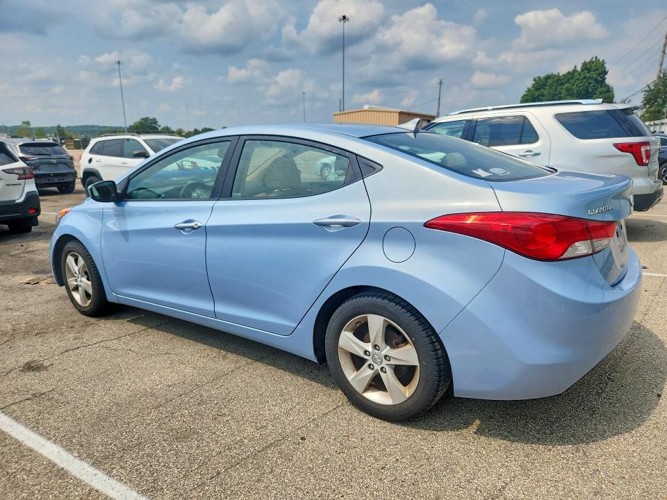 2013 Hyundai Elantra მანქანა იყიდება აუქციონზე, vin: KMHDH4AE3DU801642, აუქციონის ნომერი: 63439216
