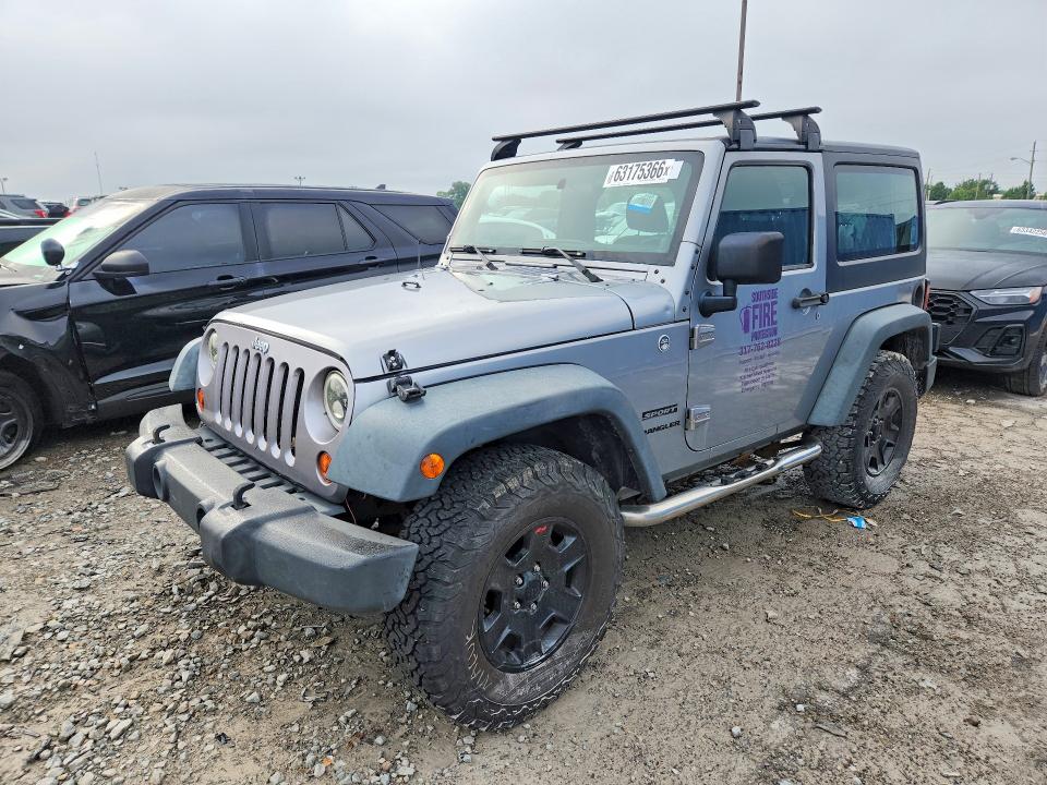 63175366 :رقم المزاد ، 1C4AJWAG2DL647925 vin ، 2013 Jeep Wrangler مزاد بيع