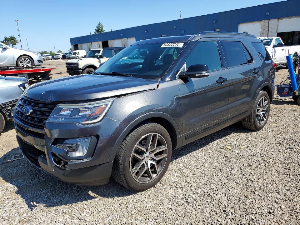 2017 Ford Explorer მანქანა იყიდება აუქციონზე, vin: 1FM5K8GT5HGC53375, აუქციონის ნომერი: 63880876