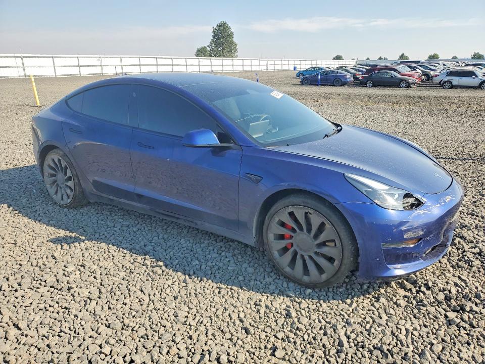64505496 :رقم المزاد ، 5YJ3E1EC1PF667453 vin ، 2023 Tesla Model 3 مزاد بيع