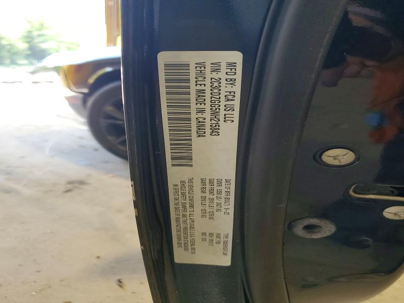 2022 Dodge Challenger მანქანა იყიდება აუქციონზე, vin: 2C3CDZGG5NH215843, აუქციონის ნომერი: 63400726