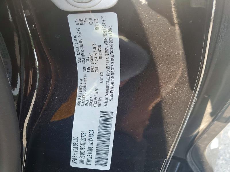 Aukcja sprzedaży 2026 Chrysler Pacifica, vin: 2C4RC1BG4TR277761, numer aukcji: 65029716