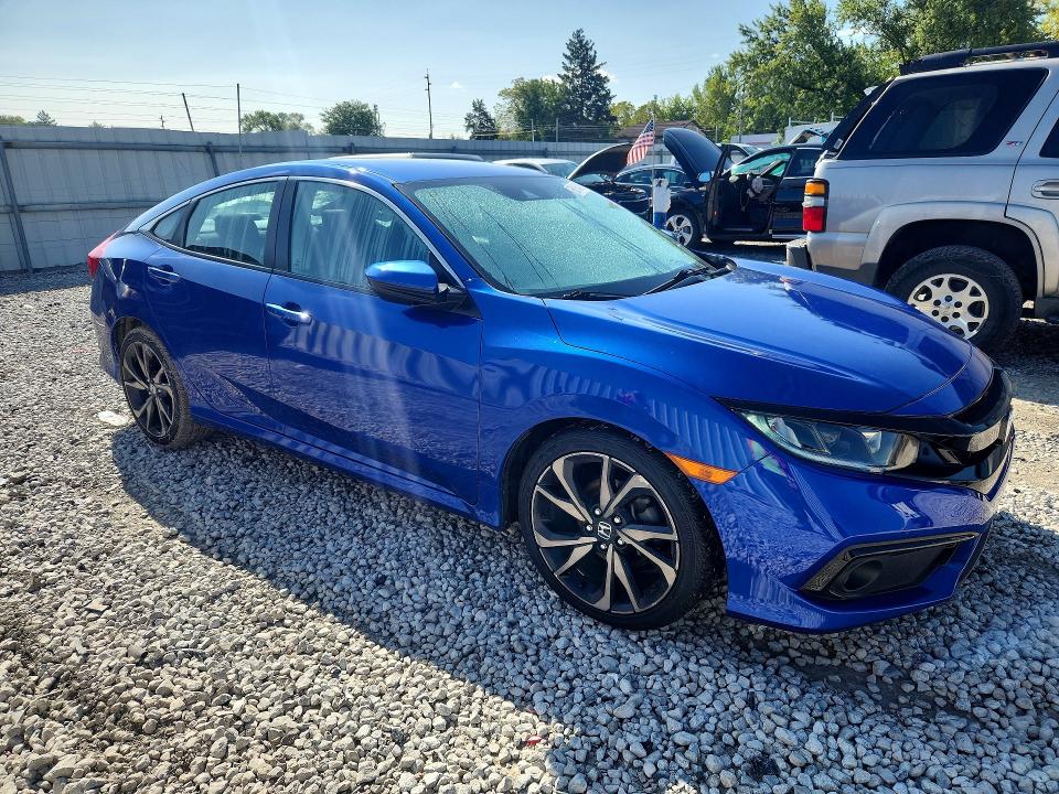 2021 Honda Civic მანქანა იყიდება აუქციონზე, vin: 2HGFC2F83MH554615, აუქციონის ნომერი: 66164396