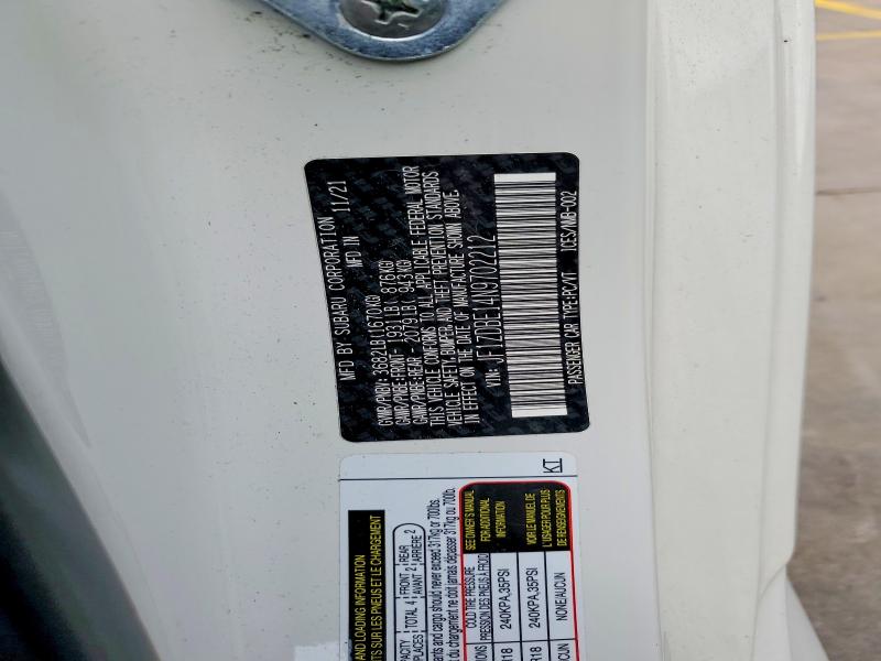 Aukcja sprzedaży 2022 Subaru Brz, vin: JF1ZDBE14N9702212, numer aukcji: 66291136