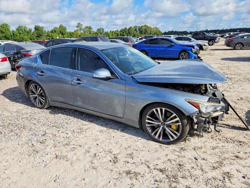 2018 Infiniti Q50 მანქანა იყიდება აუქციონზე, vin: JN1EV7AP8JM352025, აუქციონის ნომერი: 65131306