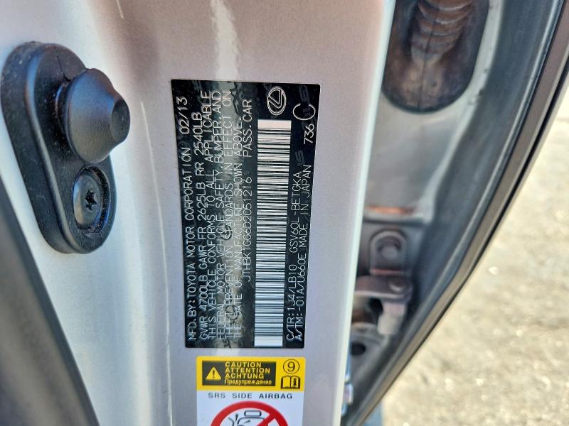 Продажа на аукционе авто 2013 Lexus Es, vin: JTHBK1GG6D2051216, номер лота: 65328716
