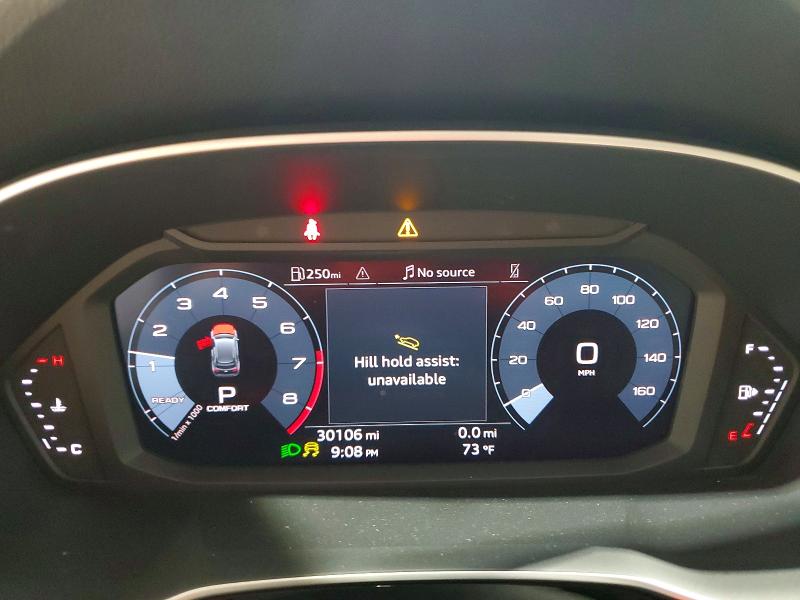 2023 Audi Q3 მანქანა იყიდება აუქციონზე, vin: WA1DECF3XP1089841, აუქციონის ნომერი: 64398556
