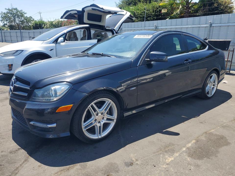 Auction sale of the 2012 Mercedes-benz C, vin: WDDGJ4HB9CF932455, lot number: 64416336