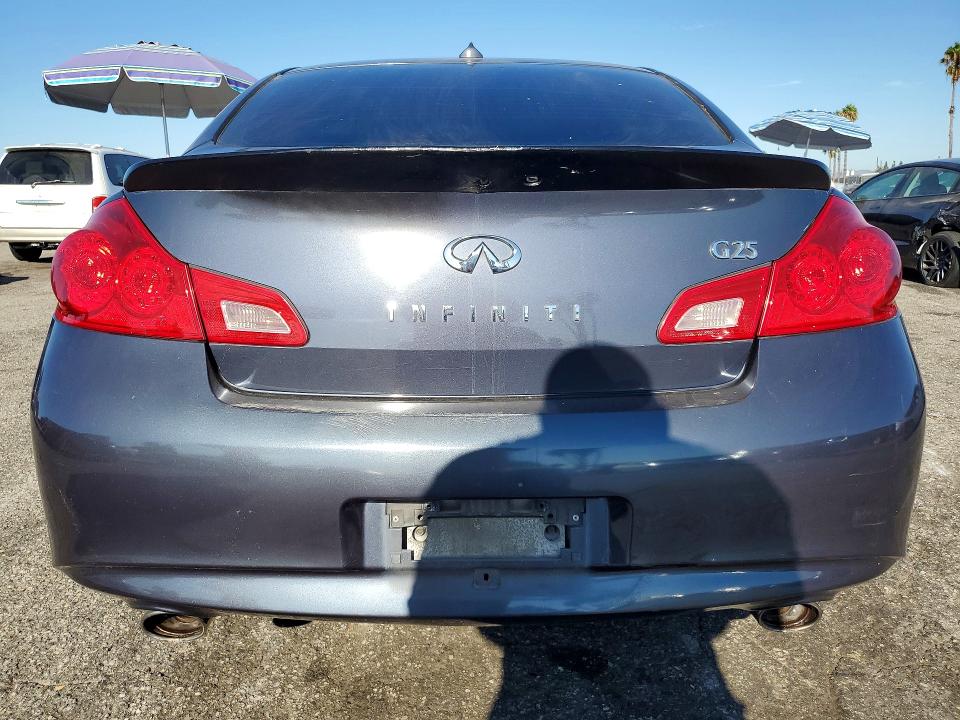 Продаж на аукціоні авто 2011 Infiniti G25 Sedan, vin: JN1DV6AP1BM601062, номер лоту: 66314916