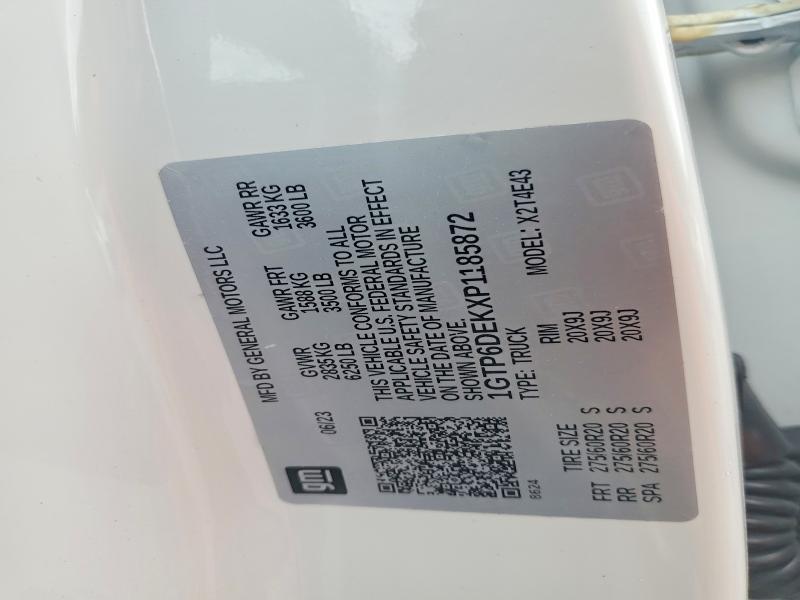Продаж на аукціоні авто 2023 Gmc Canyon, vin: 1GTP6DEKXP1185872, номер лоту: 64443256