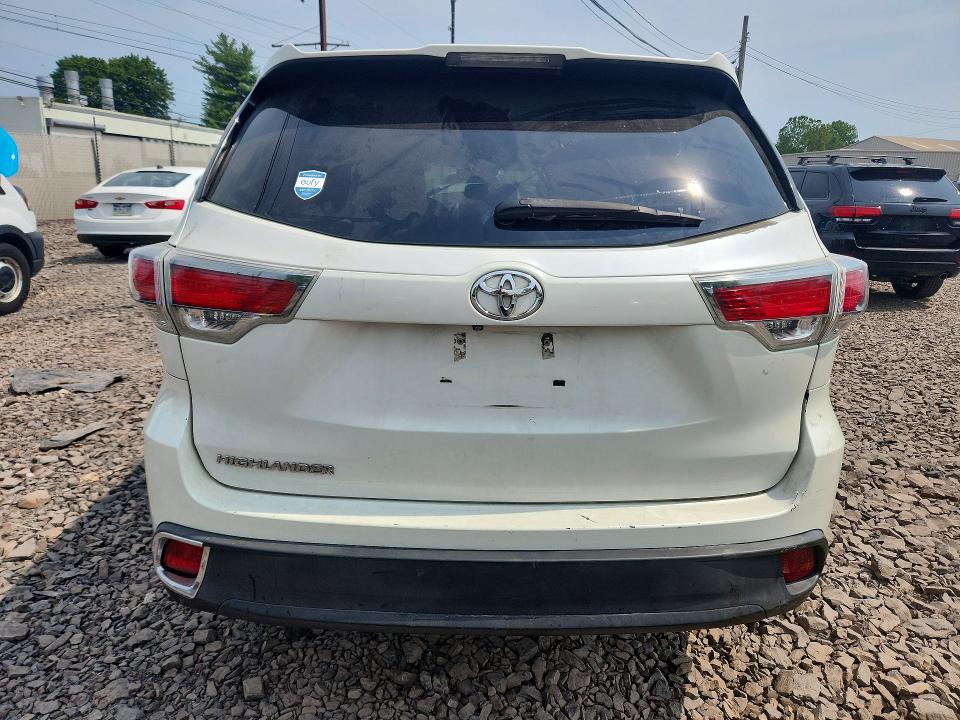 Продажа на аукционе авто 2016 Toyota Highlander, vin: 5TDZARFH3GS018070, номер лота: 65165486