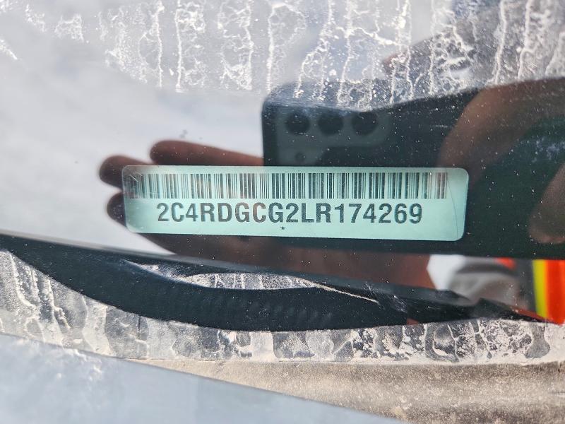 Auction sale of the 2020 Dodge Grand Caravan, vin: 2C4RDGCG2LR174269, lot number: 65222196